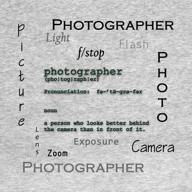 Photographer definition by WickedNiceTees